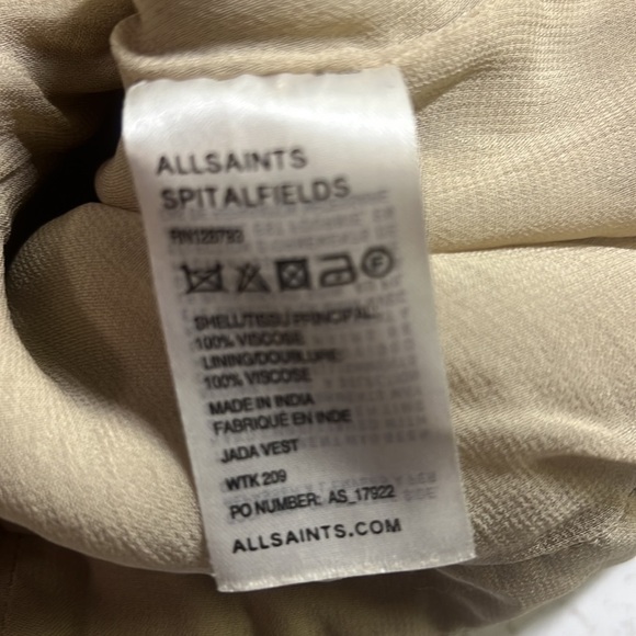 All Saints Jada Sequins Blouse - Picture 6 of 7